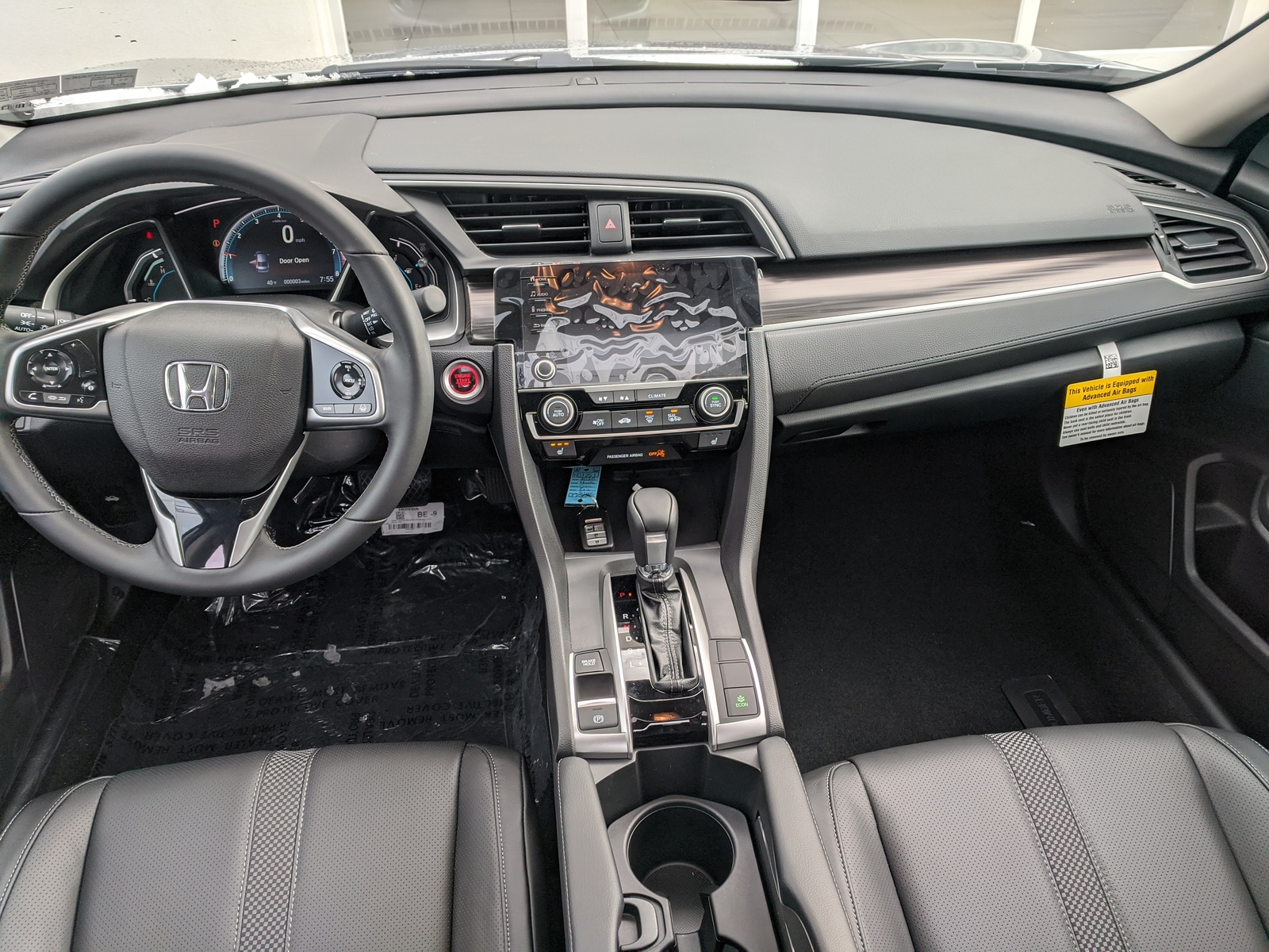 New 2020 Honda Civic Sedan EX-L in Lunar Silver Metallic | Greensburg ...