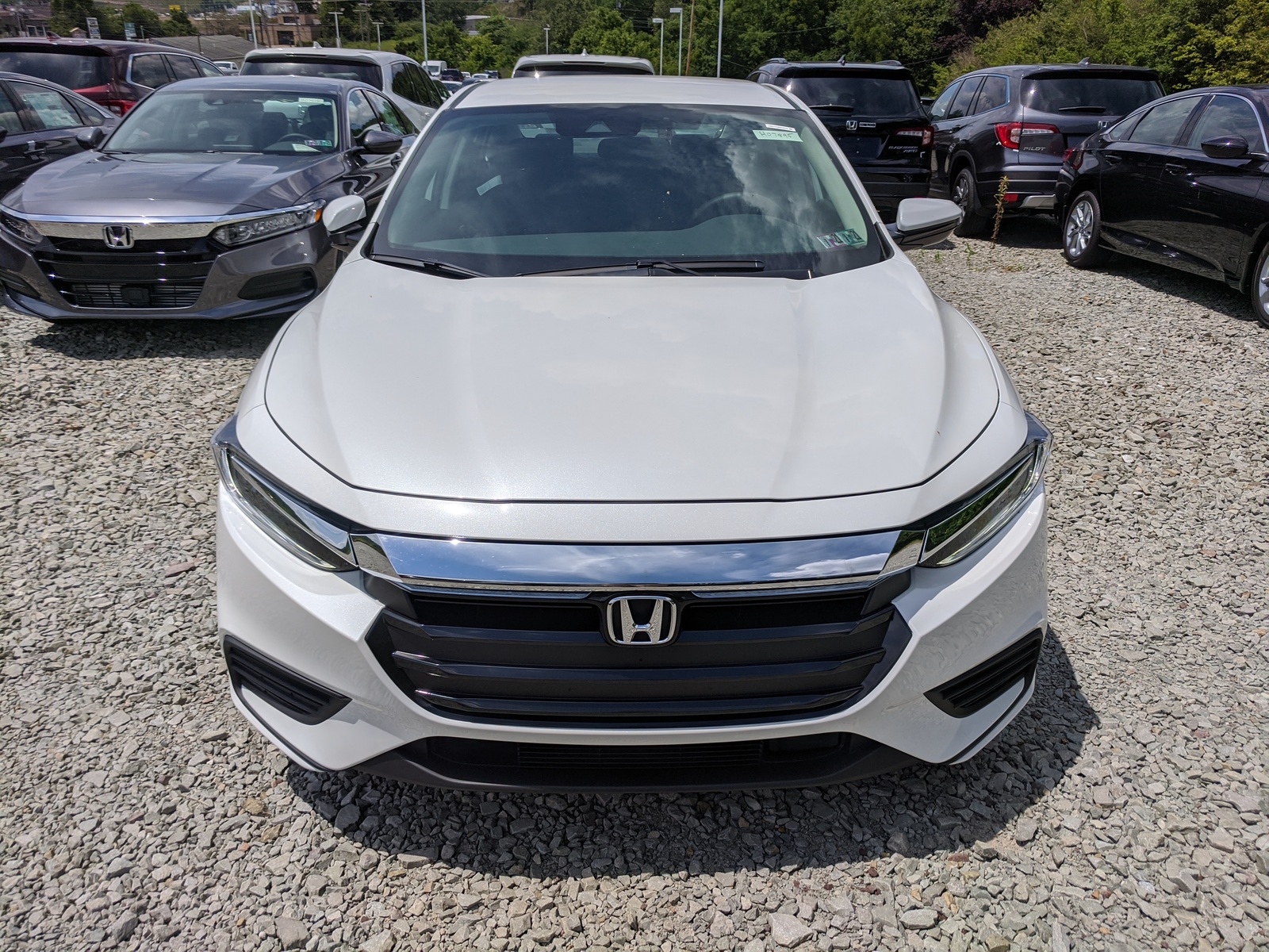 New 2021 Honda Insight EX in Platinum White Pearl | Greensburg | #H07895