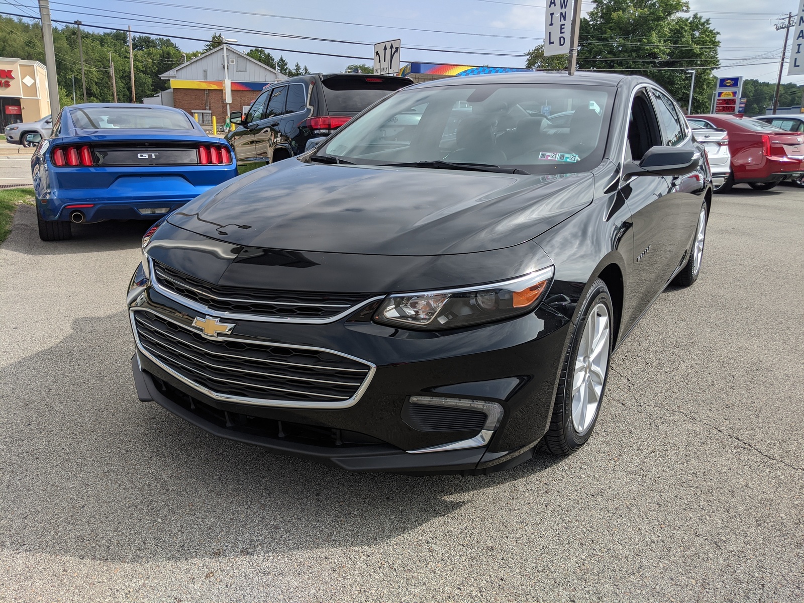 Pre-Owned 2016 Chevrolet Malibu LT in Mosaic Black Metallic ...