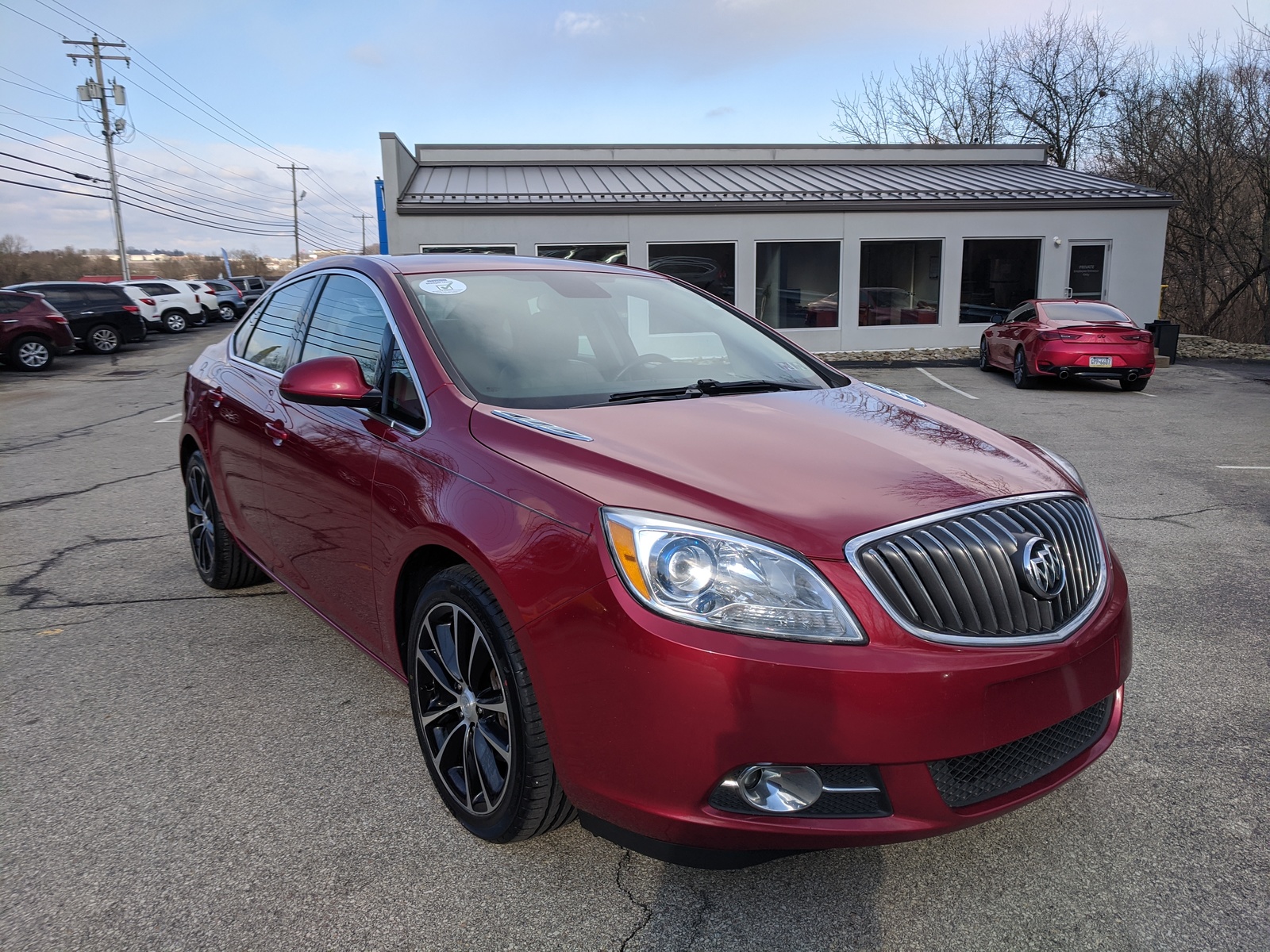 Pre-owned 2016 Buick Verano Sport Touring In Crystal Red Tintcoat 