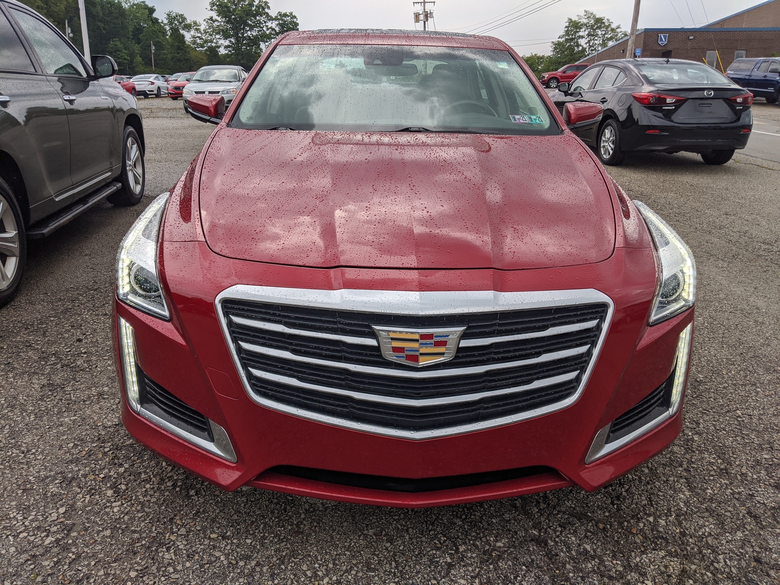 Pre-Owned 2015 Cadillac CTS Sedan Luxury AWD in RED OBSESSION TINTCOAT ...