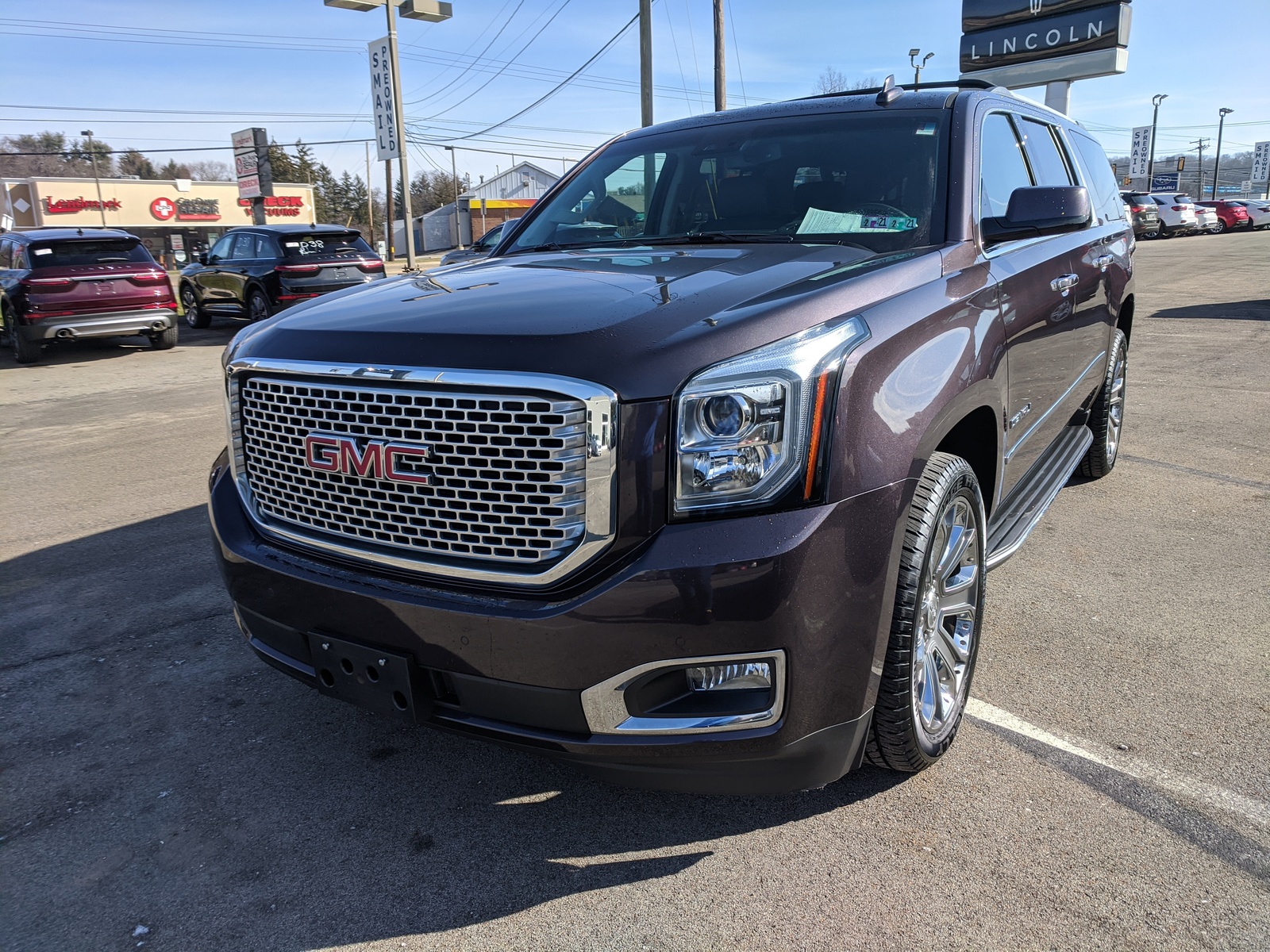 2016 gmc denali lifted iridium metallic