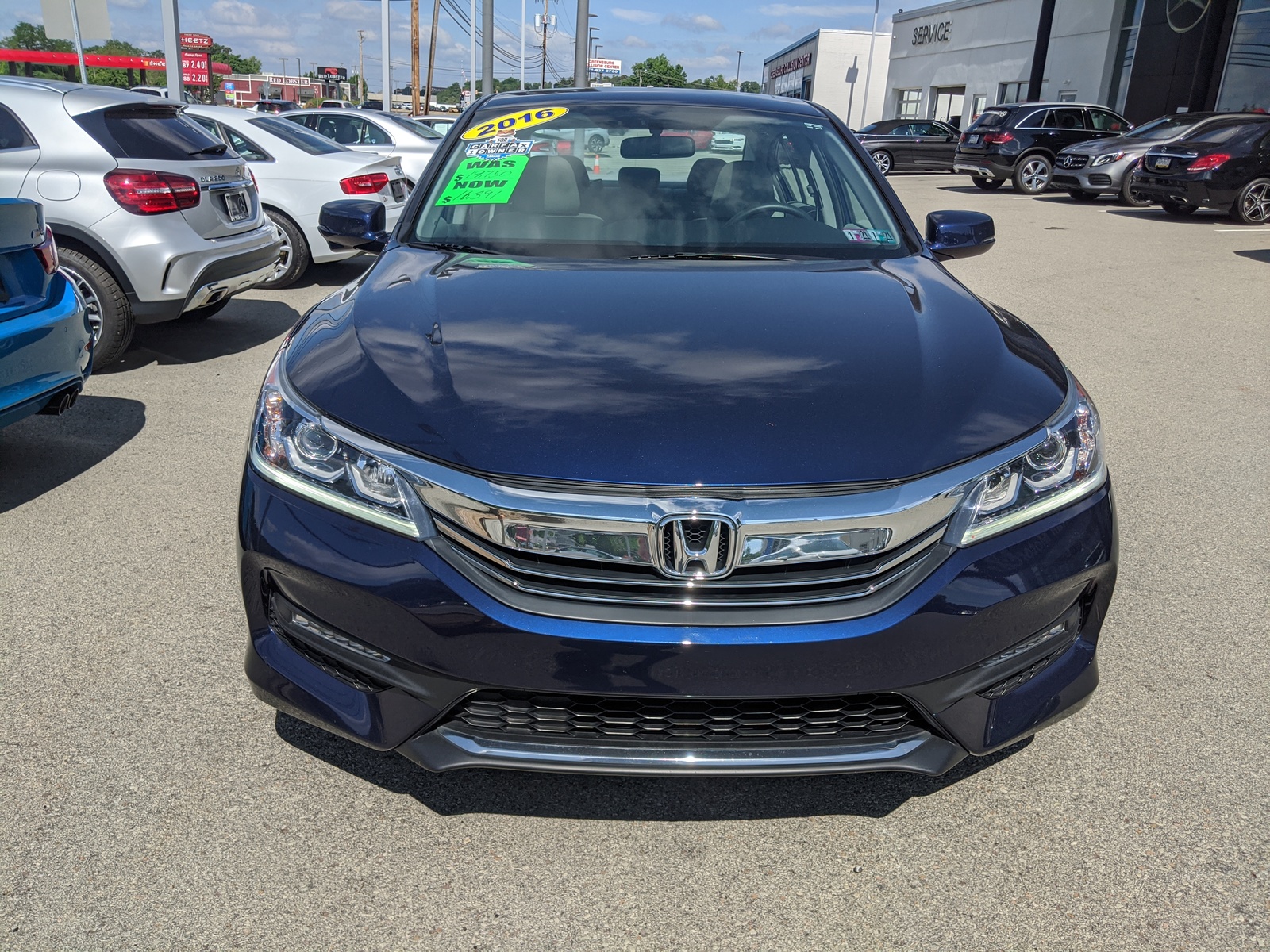 Pre-Owned 2016 Honda Accord Sedan EX in Obsidian Blue Pearl ...