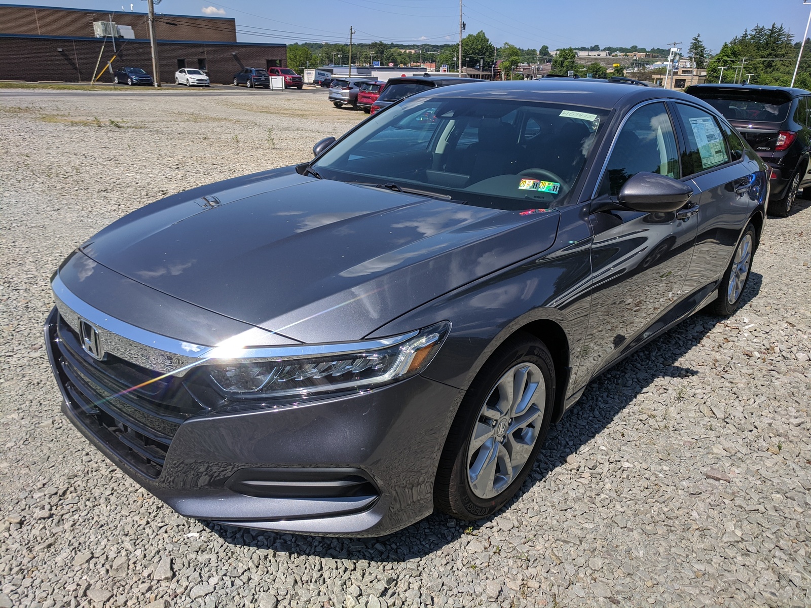 New 2020 Honda Accord Sedan LX in Modern Steel Metallic ...