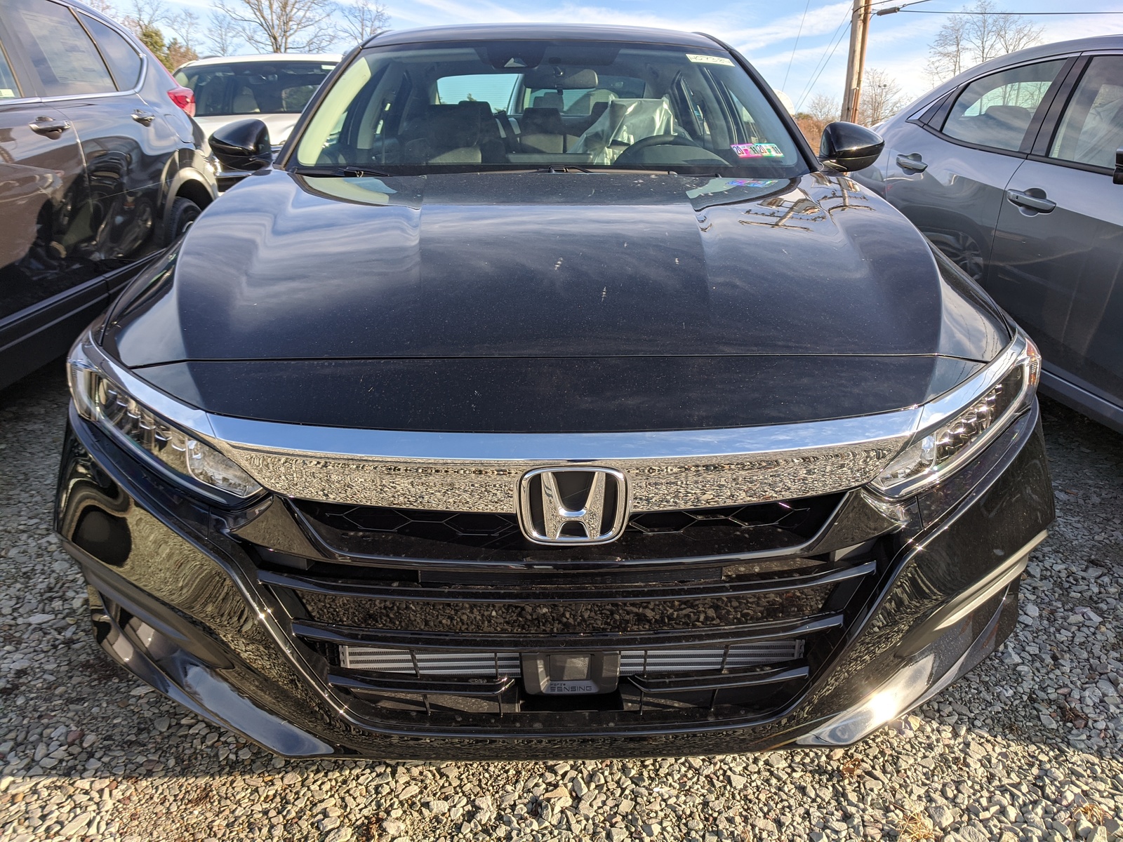 New 2020 Honda Accord Sedan LX 1.5T in Crystal Black Pearl | Greensburg ...