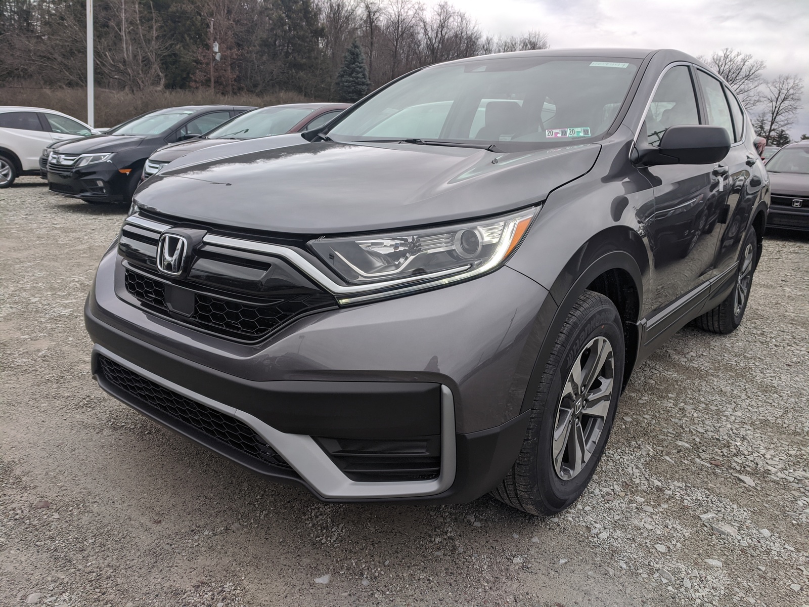 New 2020 Honda CR-V LX in Modern Steel Metallic | Greensburg | #H07833