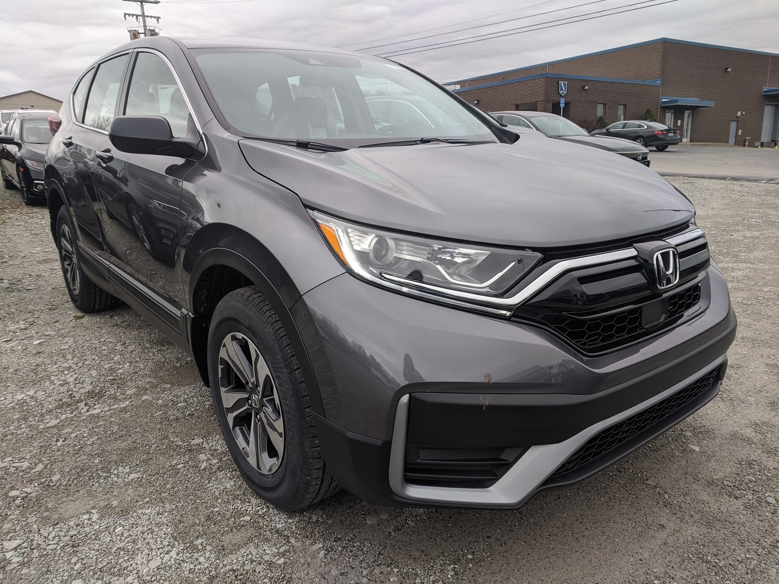 New 2020 Honda CR-V LX in Modern Steel Metallic | Greensburg | #H07833