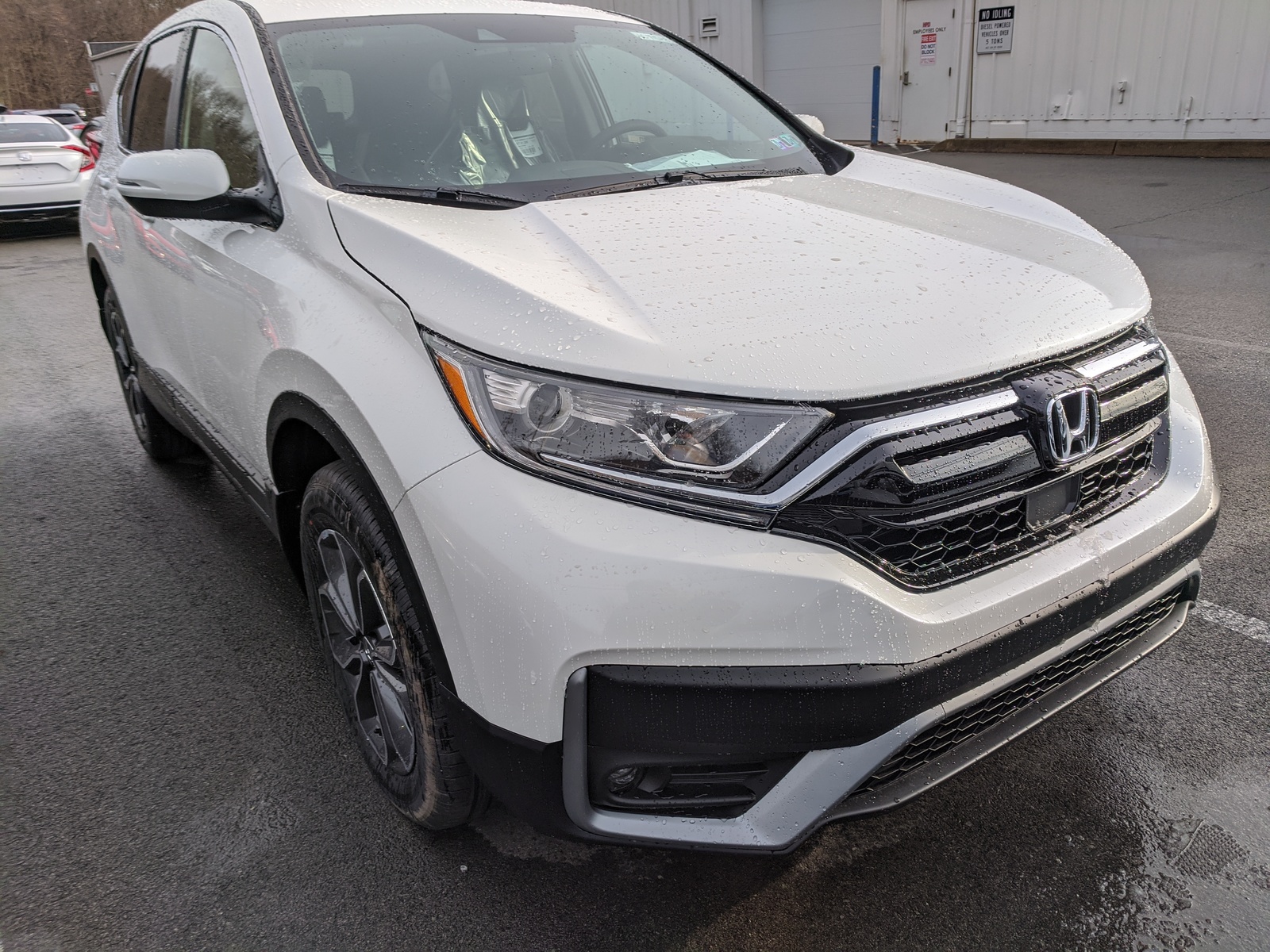 New 2020 Honda CR-V EX in Platinum White Pearl | Greensburg | #H07942