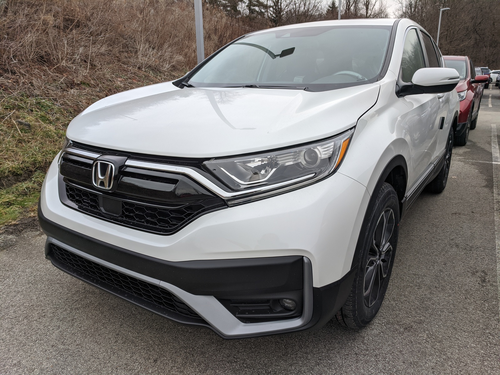 New 2020 Honda CR-V EX-L in Platinum White Pearl | Greensburg | #H07405