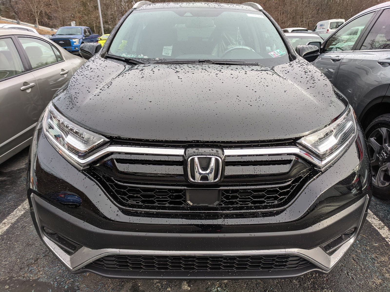 New 2020 Honda CR-V Touring in Crystal Black Pearl | Greensburg | #H07899