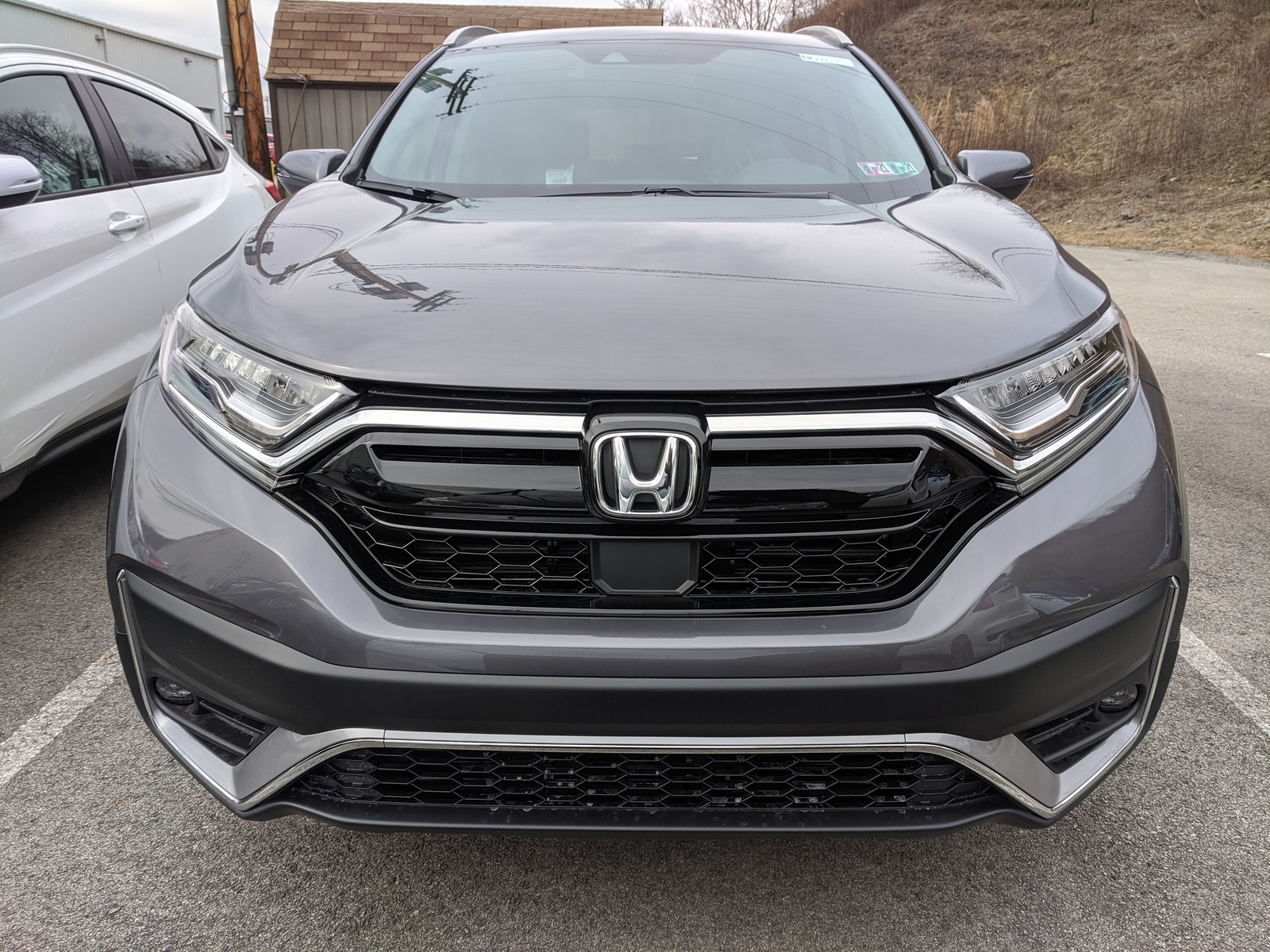 New 2020 Honda CR-V Touring in Modern Steel Metallic | Greensburg | #H07965