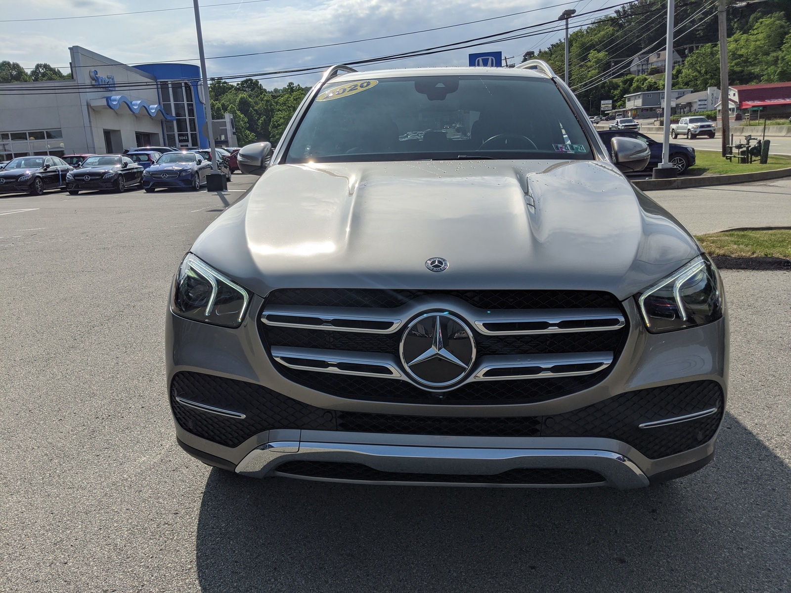 Pre-Owned 2020 Mercedes-Benz GLE 350 GLE 350 in Mojave Silver Metallic ...