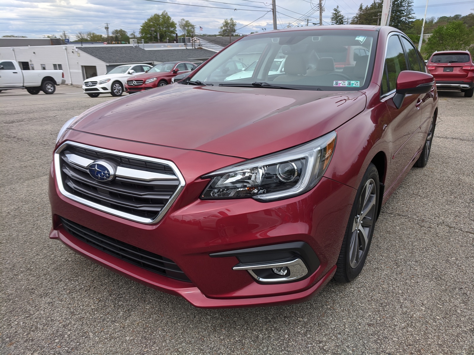 Pre-Owned 2019 Subaru Legacy Limited in Crimson Red Pearl | Greensburg