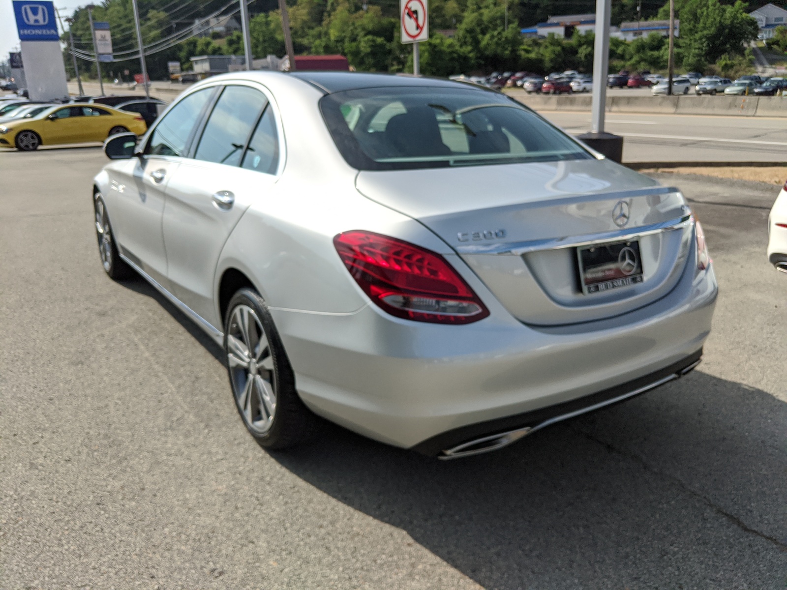 Pre-Owned 2017 Mercedes-Benz C 300 C 300 in Iridium Silver Metallic ...