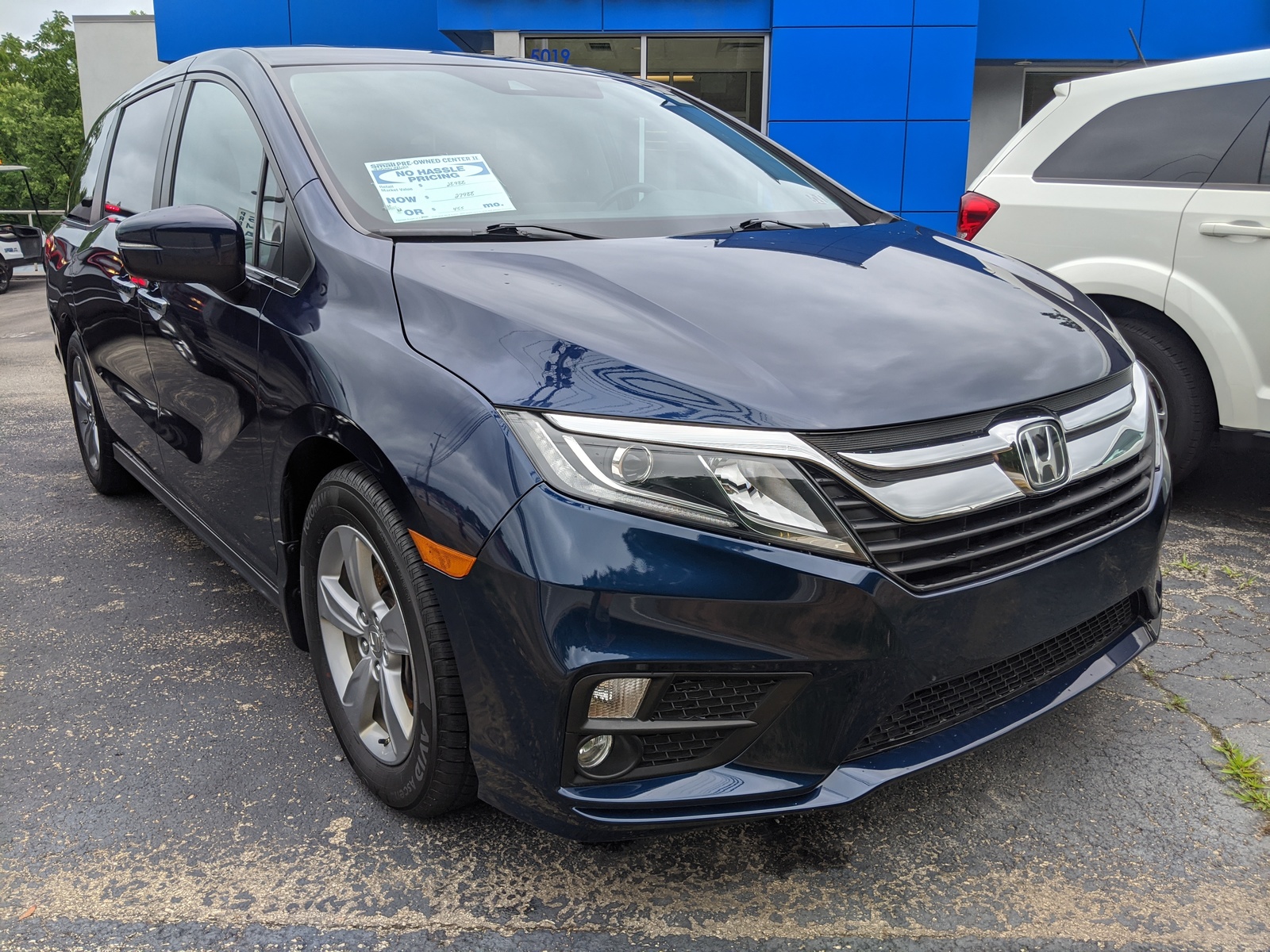 Pre-Owned 2018 Honda Odyssey EX-L in Obsidian Blue Pearl | Greensburg ...