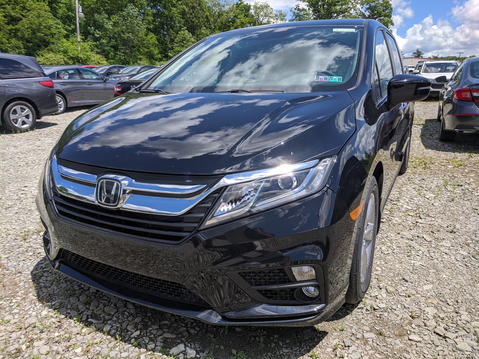 New 2020 Honda Odyssey EX-L in Modern Steel Metallic | Greensburg | #H07858