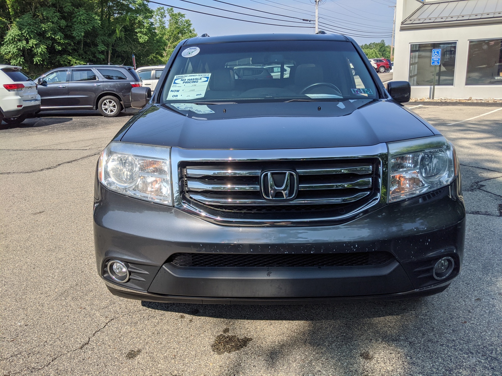 Pre-Owned 2012 Honda Pilot EX-L in Polished Metal Metallic | Greensburg ...