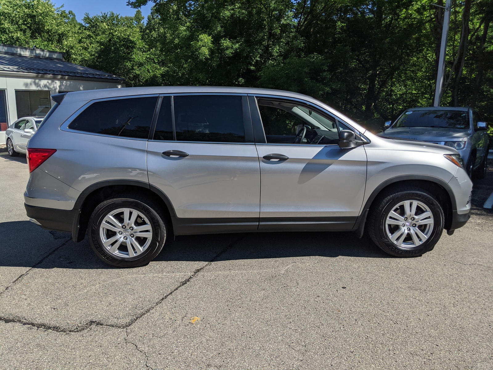 Pre-Owned 2016 Honda Pilot LX in Lunar Silver Metallic | Greensburg | # ...