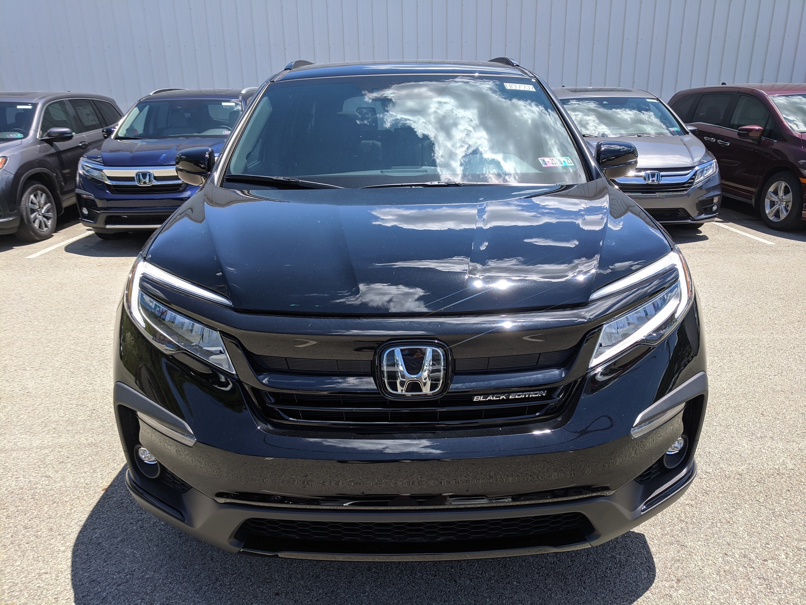 New 2020 Honda Pilot Black Edition in Crystal Black Pearl | Greensburg