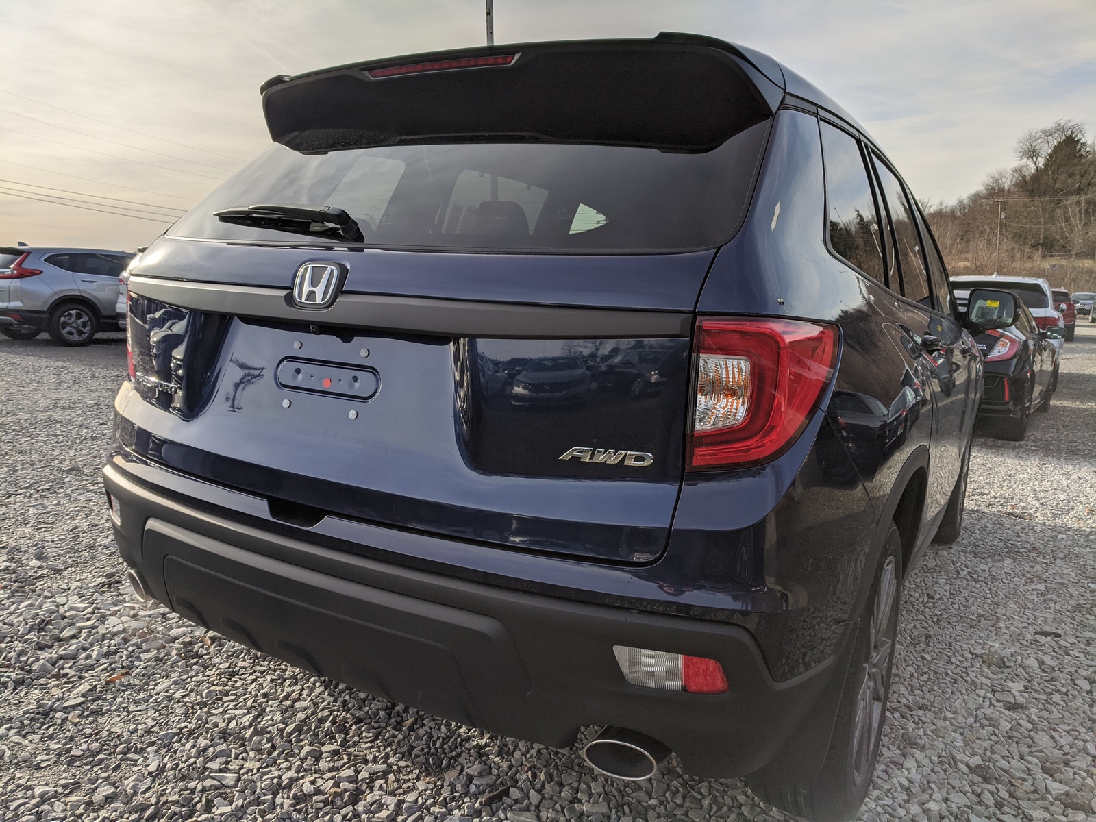 New 2020 Honda Passport EX-L in Obsidian Blue Pearl | Greensburg | #H07737