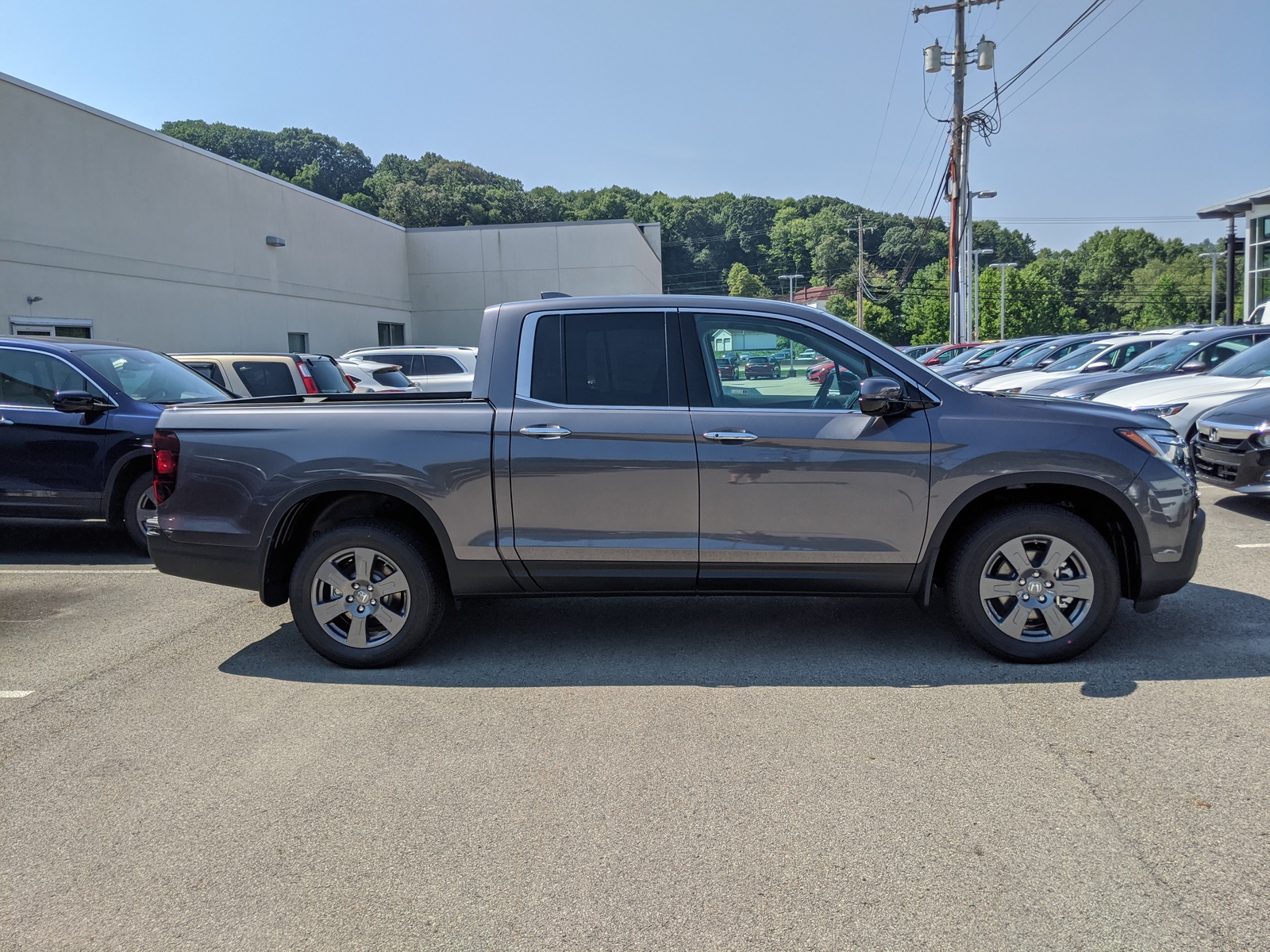 New 2020 Honda Ridgeline RTL-E in Modern Steel Metallic | Greensburg ...