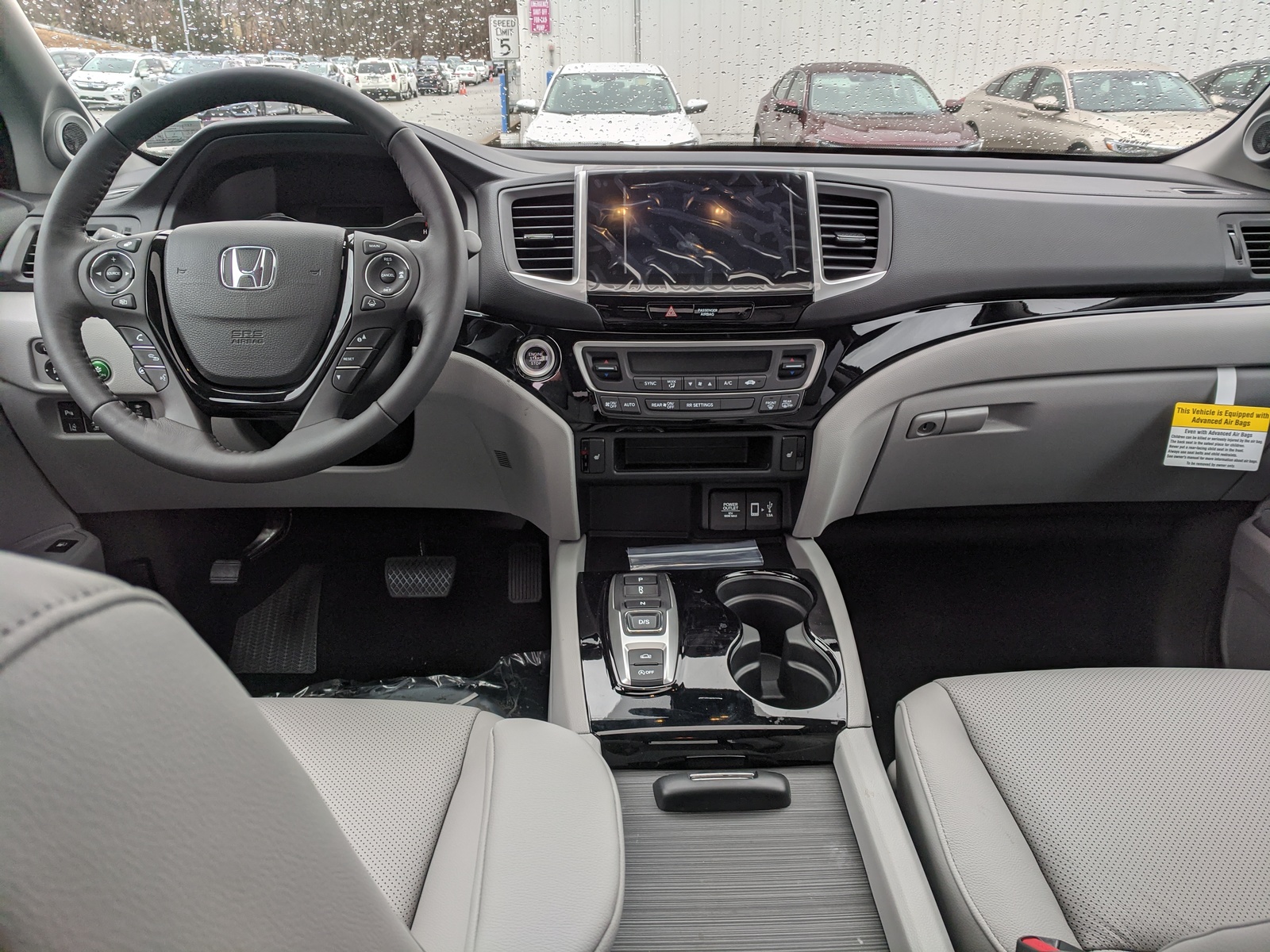 New 2020 Honda Ridgeline RTL-E in Obsidian Blue Pearl ...