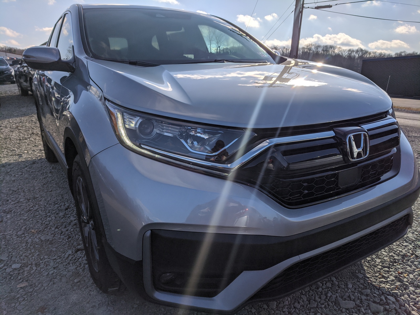 New 2020 Honda CR-V EX in Lunar Silver Metallic | Greensburg | #H08077