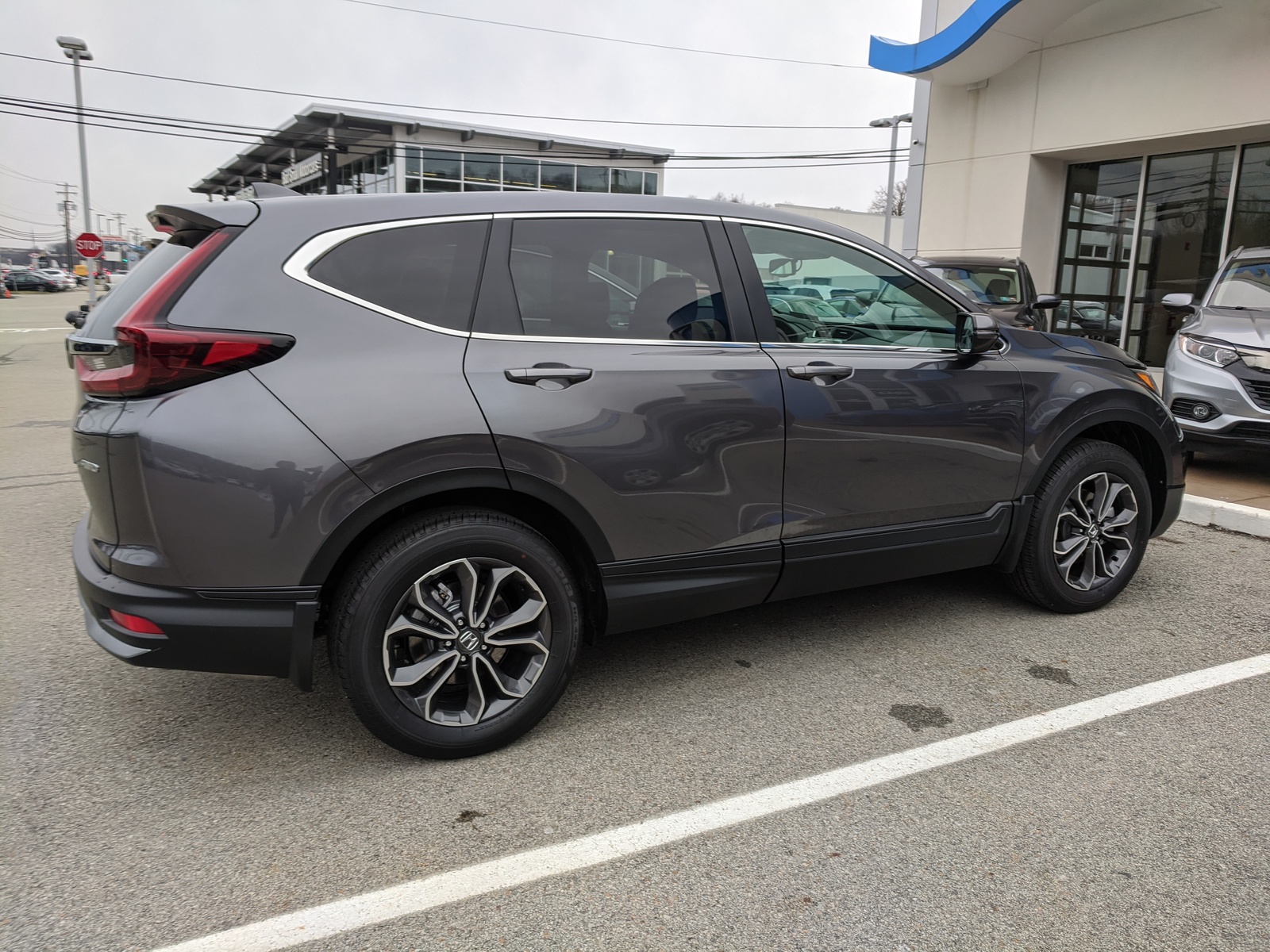 New 2020 Honda CR-V EX-L in Modern Steel Metallic ...