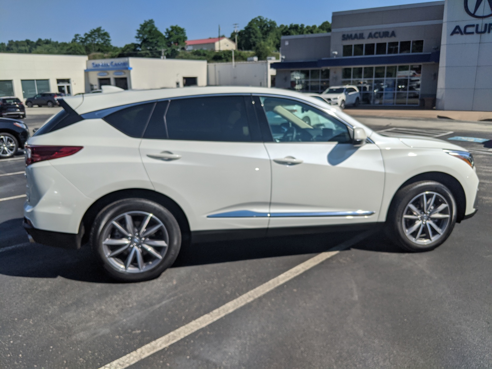 Pre-Owned 2019 Acura RDX w/Technology Pkg in White Diamond Pearl ...