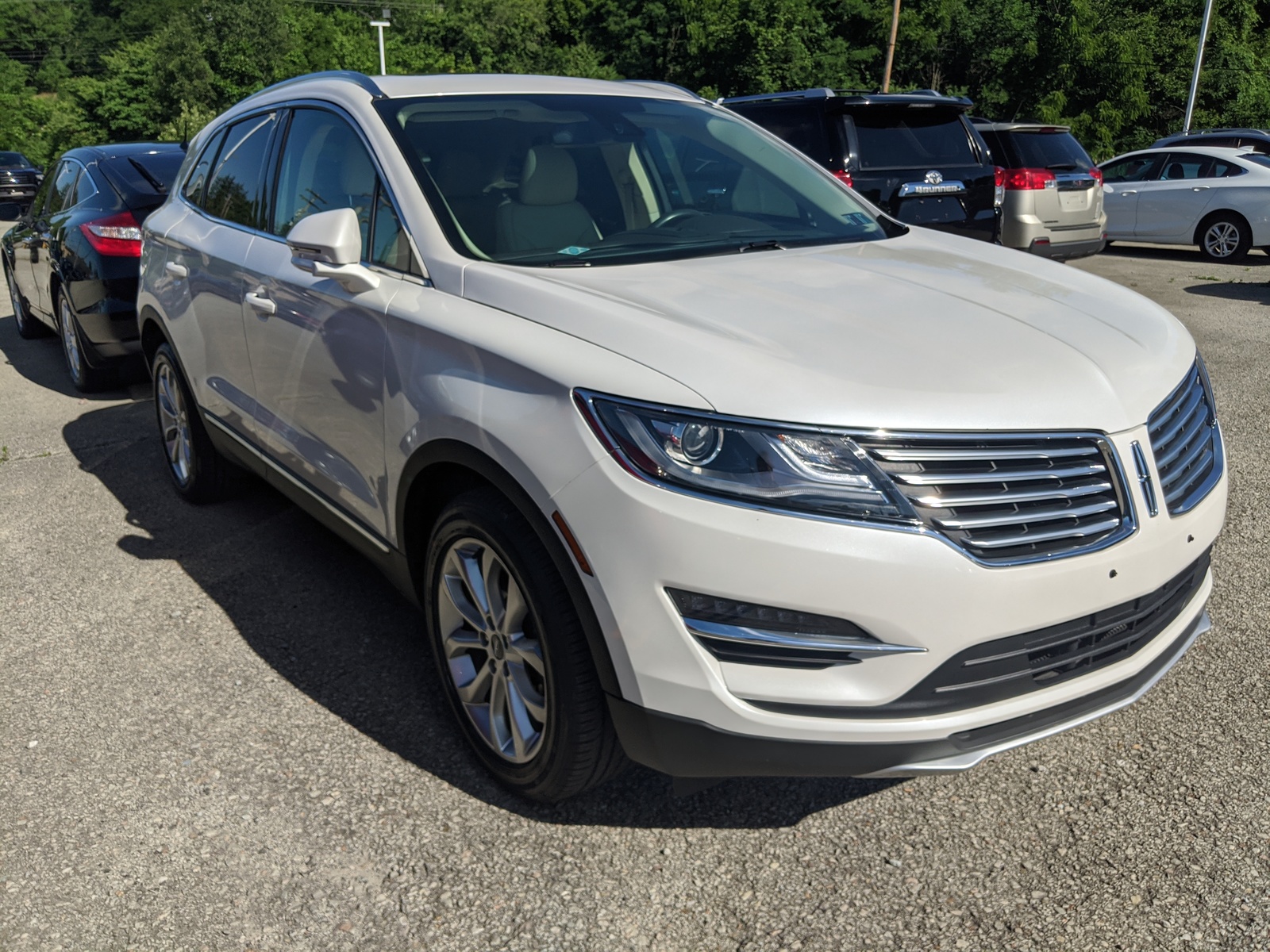 Pre-Owned 2015 Lincoln MKC in White Platinum Metallic Tri-Coat ...