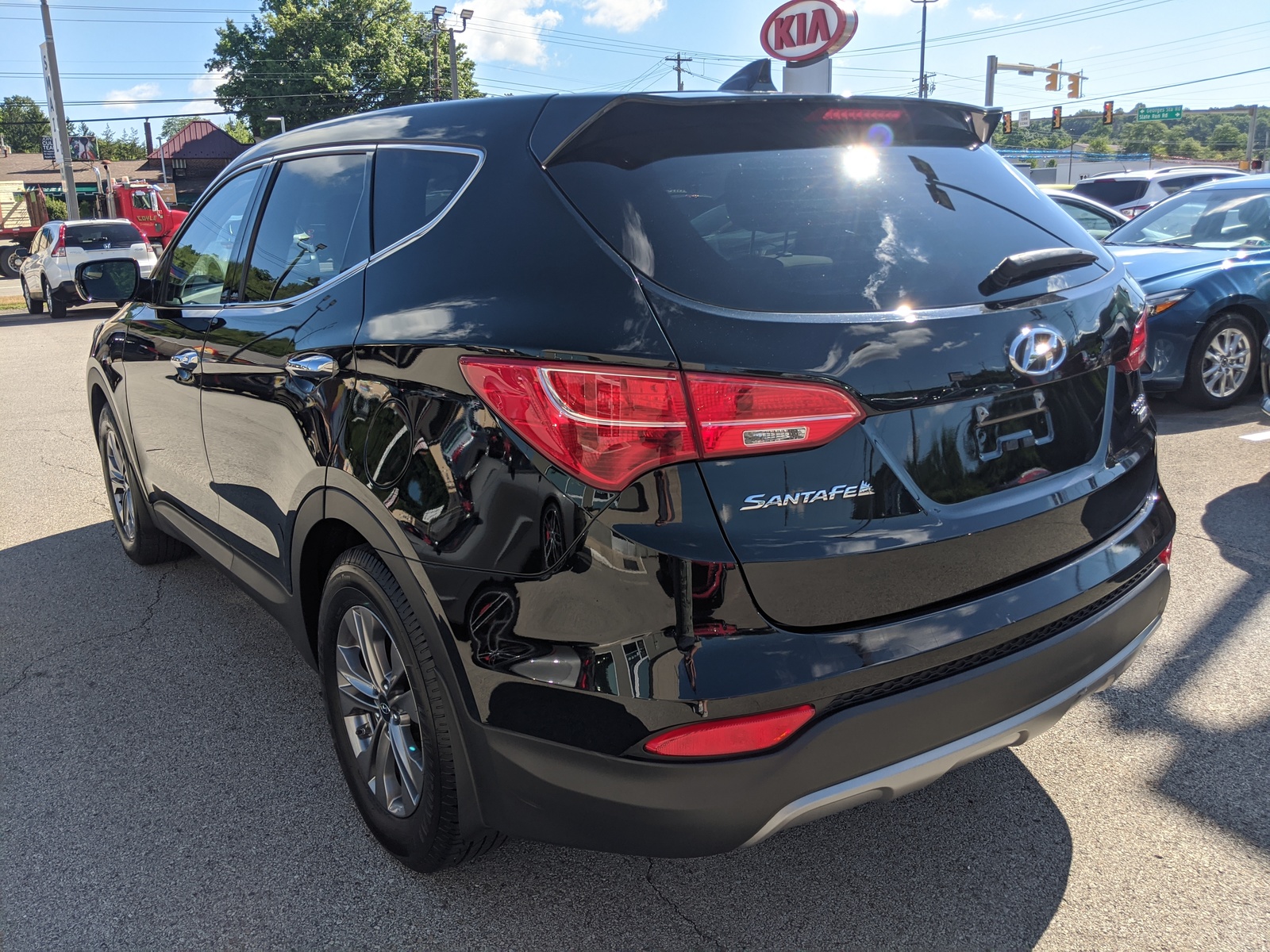 Pre-Owned 2015 Hyundai Santa Fe Sport SPORTB in Twilight ...