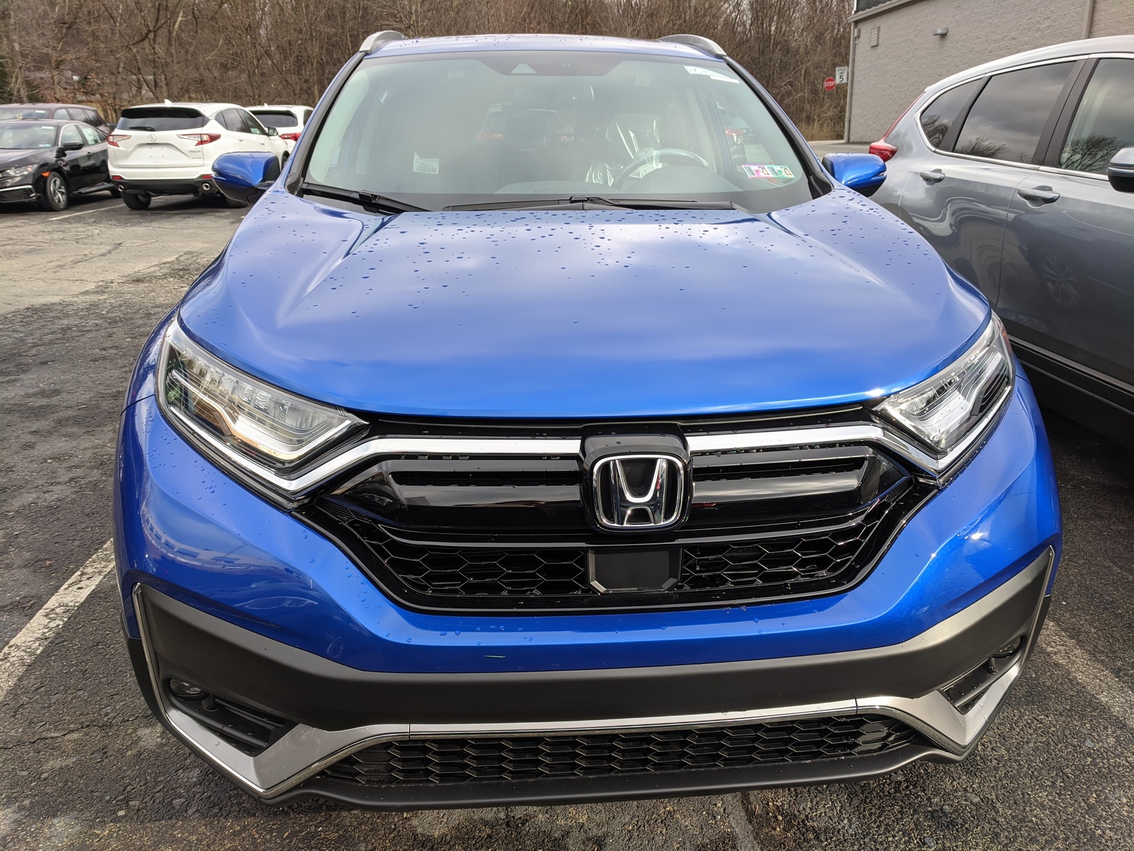 New 2020 Honda CR-V Touring in Aegean Blue Metallic | Greensburg | #H07900