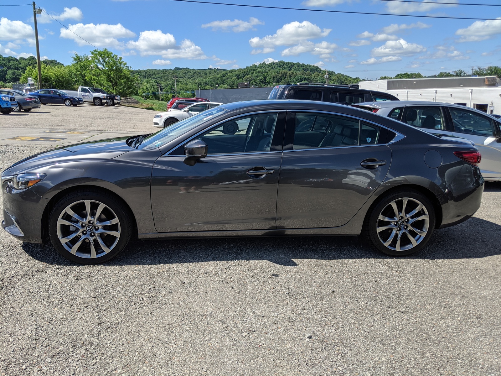 PreOwned 2017 Mazda Mazda6 Grand Touring in MACHINE GRAY