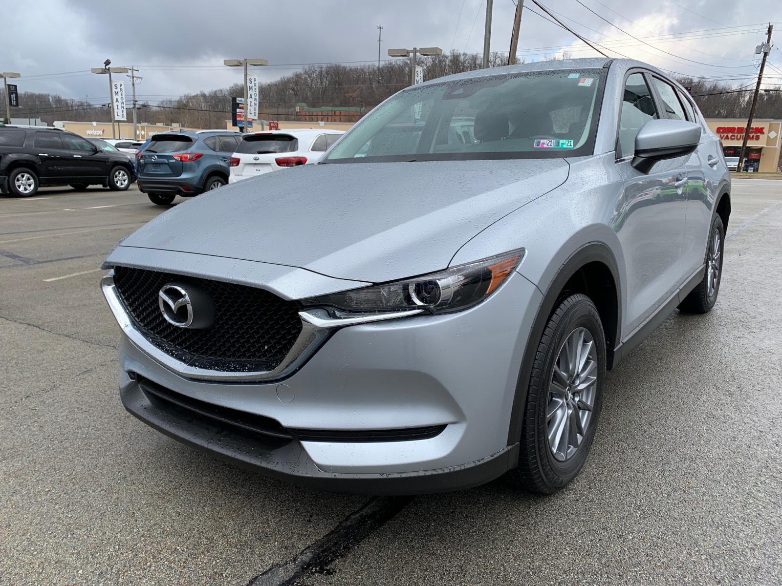 Pre-Owned 2019 Mazda CX-5 Sport in Sonic Silver Metallic | Greensburg ...
