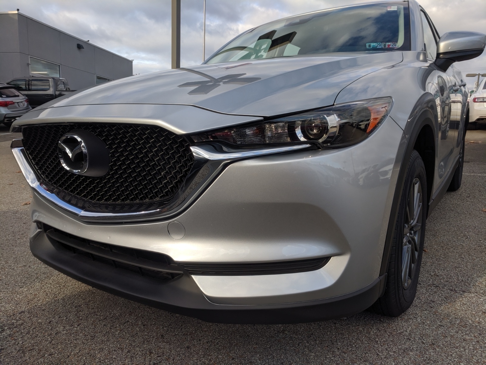 Pre-Owned 2019 Mazda CX-5 Sport in Sonic Silver Metallic | Greensburg ...