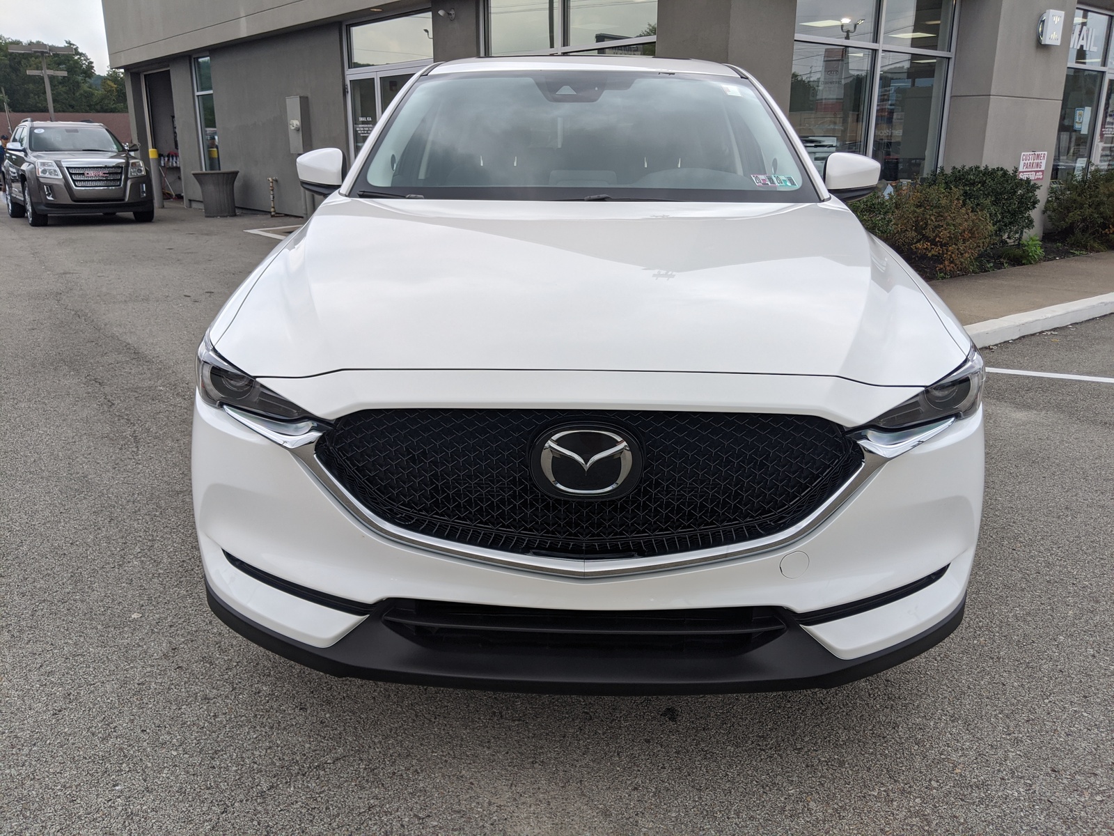 Pre-Owned 2020 Mazda CX-5 Grand Touring in Snowflake White Pearl Mica ...