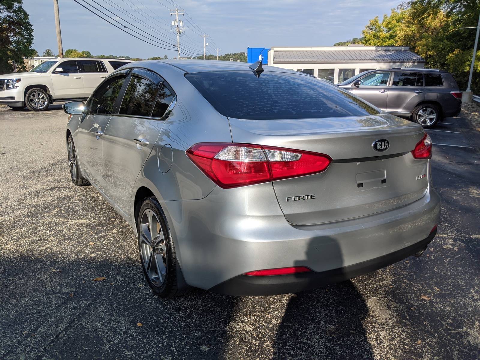 Pre-Owned 2014 Kia Forte EX in SILVER | Greensburg | #K04096X