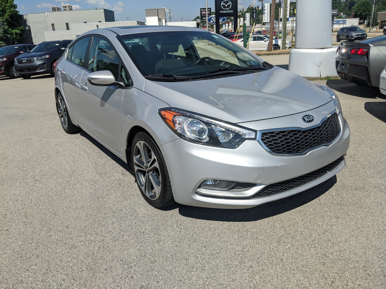 Pre-Owned 2016 Kia Forte EX in SILVER | Greensburg | #K81597F