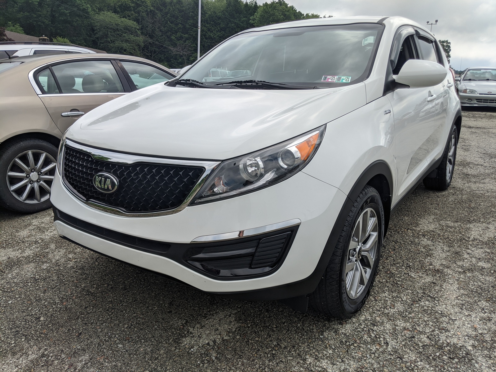 PreOwned 2015 Kia Sportage LX in WHITE Greensburg K04045A