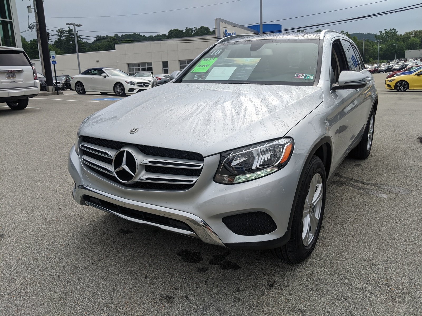 Pre-Owned 2018 Mercedes-Benz GLC 300 GLC 300 in Iridium Silver Metallic ...